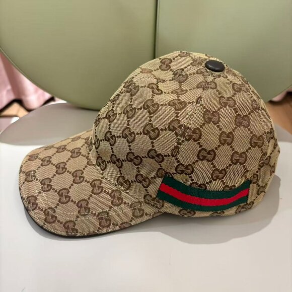 Gucci GG Baseball Hat Sport Caps Size M - Picture 2 of 5